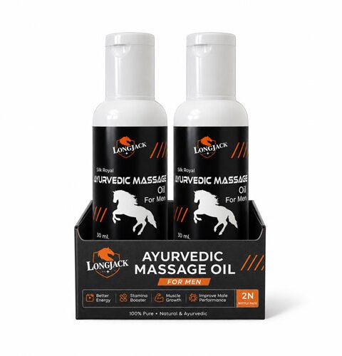 LongJACK Plus Herbal Massage Oil