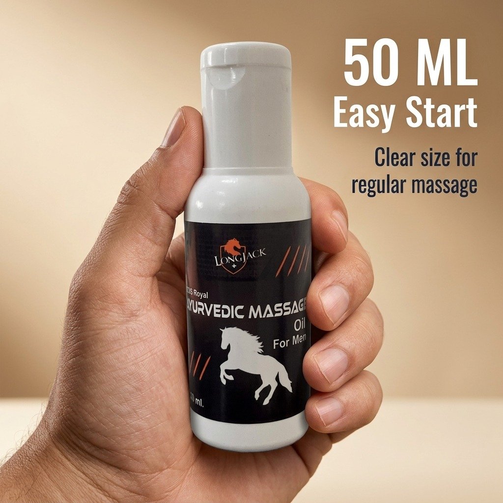 LongJACK Plus Herbal Massage Oil - Image 4