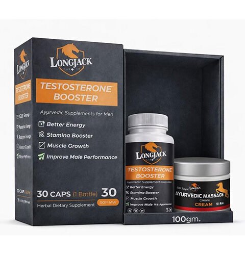 LongJACK Plus Capsule + Massage Cream Combo