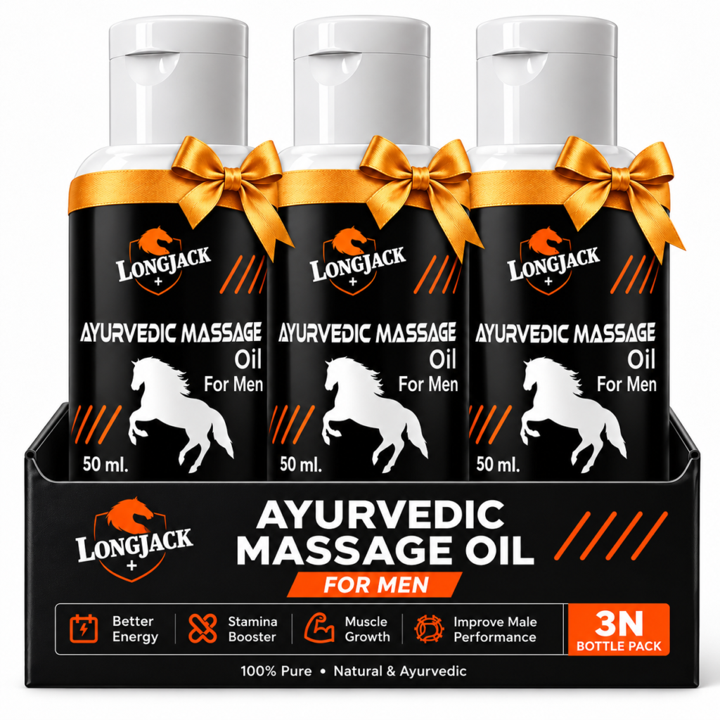 LongJACK stamina & Herbal Booster Oil 45Days PAck